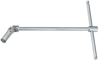 Cheie in T articulata lunga pentru bujii 16mm - 194 D1L - Clic pe imagine pentru inchidere
