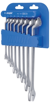 Set chei combinate cotite suport plastic 8 piese - 130 PH - Clic pe imagine pentru inchidere